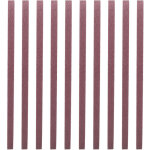 10pcs celaire de pon�age en aluminium pander de papier de verre de papier abrasif 533 x 9 mm (60 )