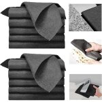 10pcs chiffon de nettoyage magique �paissi, chiffon en microfibre, chiffon de nettoyage ultra absorbant ...