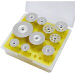10pcs disque abrasif en c�ramique, disque de coupe de diamant lame de polissage en verre de carrelage ...