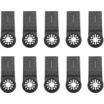 10pcs lames de scie oscillantes, coffret des accessoires d'outil multifonction oscillant, lame de scie ...
