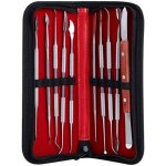 10pcs outils de sculpture � la cire � double extr�mit� en acier inoxydable pour sculpter la cire, l'argile ...