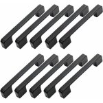 10pcs poigne meuble entraxe 160mm - poigne porte cuisine noire poignee barre meuble poignee de cuisine ...