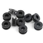 10pcs rondelles en caoutchouc de moto, rondelles de carnage de moto, rondelles de carnage en caoutchouc ...