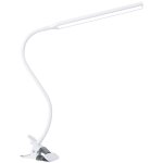 10w usb lampe de bureau avec pince, dimmable lampe de lecture  pince, 3 couleurs , flexible led lampe ...