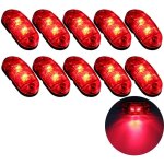10x 2 led feux de marquage latéral 12 / 24v feux de gabarit led remorque lampe latérale avertissement ... 10x 2 led feux de marquage latéral 12 / 24v feux de gabarit led remorque lampe latérale avertissement ...