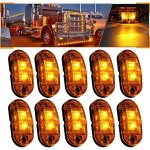 10x 2 led feux de marquage latéral 12 / 24v feux de gabarit led remorque lampe latérale avertissement ... 10x 2 led feux de marquage latéral 12 / 24v feux de gabarit led remorque lampe latérale avertissement ...