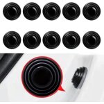 10x amortisseurs de porte voiture, autocollants isolants silencieux antichoc, coussinets antivibrations ...