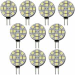 10x ampoule led g4 dc 12v non dimmable blanc 6000k ampoule de lumi�re remplacement 20w lampe halog�ne ...