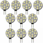 10x ampoule led g4 dc 12v non dimmable blanc 6000k ampoule de lumi�re remplacement 20w lampe halog�ne ...
