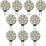 10x ampoule led g4 dc 12v non dimmable blanc 6000k ampoule de lumi�re remplacement 20w lampe halog�ne ...