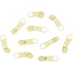 10x curseur n°3 non verrouillable pour fermeture éclair à glissière spirale zipper tirette métal idéal ... 10x curseur n°3 non verrouillable pour fermeture éclair à glissière spirale zipper tirette métal idéal ...