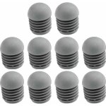 10x embout de tube rond rentrant � ailettes t�te demi - sph�rique mati�re �lastique antid�rapante bouchon ...