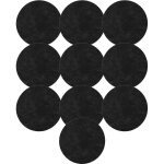 Vhbw - 10x filtre  charbon actif compatible avec delonghi f2635, f26215, f26235, f26237 friteuse - 130 ...