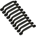 10x poign�e meuble - cuisine armoire porte poign�es - entraxe 128 mm - aluminium