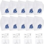 10x sacs d'aspirateur miele classic c1 c2 c3 s227 s240 s270 s400 s2 s5 + filtres