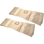 10x sacs compatible avec bosch advancedvac 20 aspirateur - papier, 85, 4cm x 26. 9cm, marron - vhbw