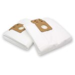 10x sacs compatible avec nilfisk / alto vp 300 hepa aspirateur - microfibre non tiss�e, 50cm x 23cm blanc ...