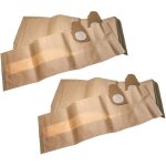 10x sacs compatible avec nilfisk / alto / wap aero 840 a, 640 aspirateur - papier, 70, 6cm x 24cm, marron ...