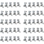 10x taquet acier �tag�re �querre tenon 5mm support fixation attache armoire