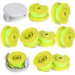 11 pi�ces fil coupe bordure bobine de fil debroussailleuse fil rotofil compatible avec ryobi one + 18v ...