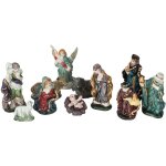 11 santons pour crèche de noël 11 santons pour crèche de noël
