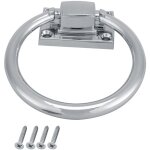 111x56x38mm argent brillant goutte tirer anneau en bois heurtoir de porte chaise tire la poignée 111x56x38mm argent brillant goutte tirer anneau en bois heurtoir de porte chaise tire la poignée