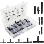 113 pieces drip watering hose pipe - 12 sizes for garden hose pipe fitting fittings garden hose pipe ...