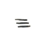 Outils wolf ? 1134900101 ? jeu de 3 lames pour tondeuse autoport�e stiga ? longueur 48cm ? compatible ...