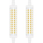 118mm r7s ampoule led 10w blanc chaud 2700k lin�aire projecteur � double extr�mit�s remplacement de l?ampoule ...