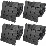 Deuba - 11x 22x 44x 55x 66x dalles clipsables en bois composite wpc 30 x 30 cm dalle de terrasse jardin ... Deuba - 11x 22x 44x 55x 66x dalles clipsables en bois composite wpc 30 x 30 cm dalle de terrasse jardin ...