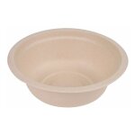 Lot de 12 bols jetables 'canne' 950ml naturel
