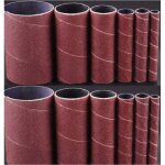 12 manchons abrasifs �12 / 20 / 25 / 38 / 55 / 80mm - grain 80 + 120 - ponceuse oscillante osm100 / 600 ...