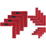 12 pcs set � 90 degr�s squares squares haute r�sistance plastique � angle droit d'angle clamps tool de ...