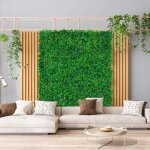 12 pi�ces 40 x 60 cm panneau artistique haie murale d�cor fake cl�ture buis panneaux maison plante artificiell ...