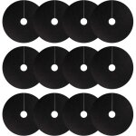 (12 pi�ces de 52 cm trou int�rieur 6 cm)lot de 12 anneaux paillage en non - tiss� - anti - mauvaises ...