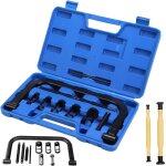 12 pi�ces compresseur de ressort de soupape kit, compresseur de ressort avec leve soupape, universel ...