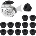 12 pièces de conduits en caoutchouc, pieds en caoutchouc, pieds en caoutchouc rouillés, ?illets de protection ... 12 pièces de conduits en caoutchouc, pieds en caoutchouc, pieds en caoutchouc rouillés, ?illets de protection ...