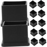 12 pi�ces couvre pieds carr�s lot pour table canap� chaise protection de sol sans endommager meubles ...