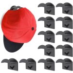 12 pices crochets  chapeaux adhsifs pour casquettes de baseball crochets adhsifs pour chapeau, chapeau ...