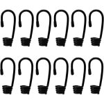 12 pi�ces crochets spirales, crochet pour tendeur, solide crochets spirale en acier plastifie, crochet ...