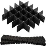 12 pi�ces grille diviseur de tiroir, organisateur de tiroir r�glables separateur de tiroir pour sous ...