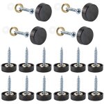 12 pi�ces inoxydable miroir d�coratif boulon, clous de miroir polis, vis de miroir 19mm en acier inoxydable, ...
