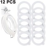 Alovez - 12 pices joints de bocal en silicone joints en silicone de remplacement joints d'tanchit ...