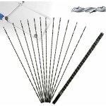 12 pi�ces lames de scie � chantourner avec dents en spirale pour scie de coupe en bois m�tal (2), de
