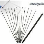 12 pi�ces lames de scie � chantourner avec dents en spirale pour scie de coupe en bois m�tal (2), de