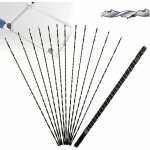 12 pi�ces lames de scie � chantourner avec dents en spirale pour scie de coupe en bois m�tal (4)