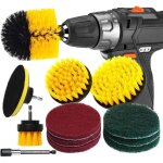 12 pièces perceuse brosse et tige d'extension en métal brosse perceuse nettoyage voiture salle de bain ... 12 pièces perceuse brosse et tige d'extension en métal brosse perceuse nettoyage voiture salle de bain ...