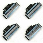 12 pi�ces recharges de remplacement de lames de rasoir pour hommes pour gillette mach 3 -