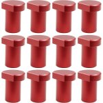 12 pi�ces serrage de table � bois, but�es d'�tabli pour trou de chien de 20mm, en alliage d'aluminium, ...