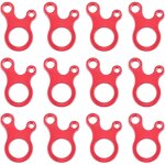 12 pi�ces tendeur de corde camping en alliage d'aluminium ajusteur de corde guyline tendeurs pour tente ...